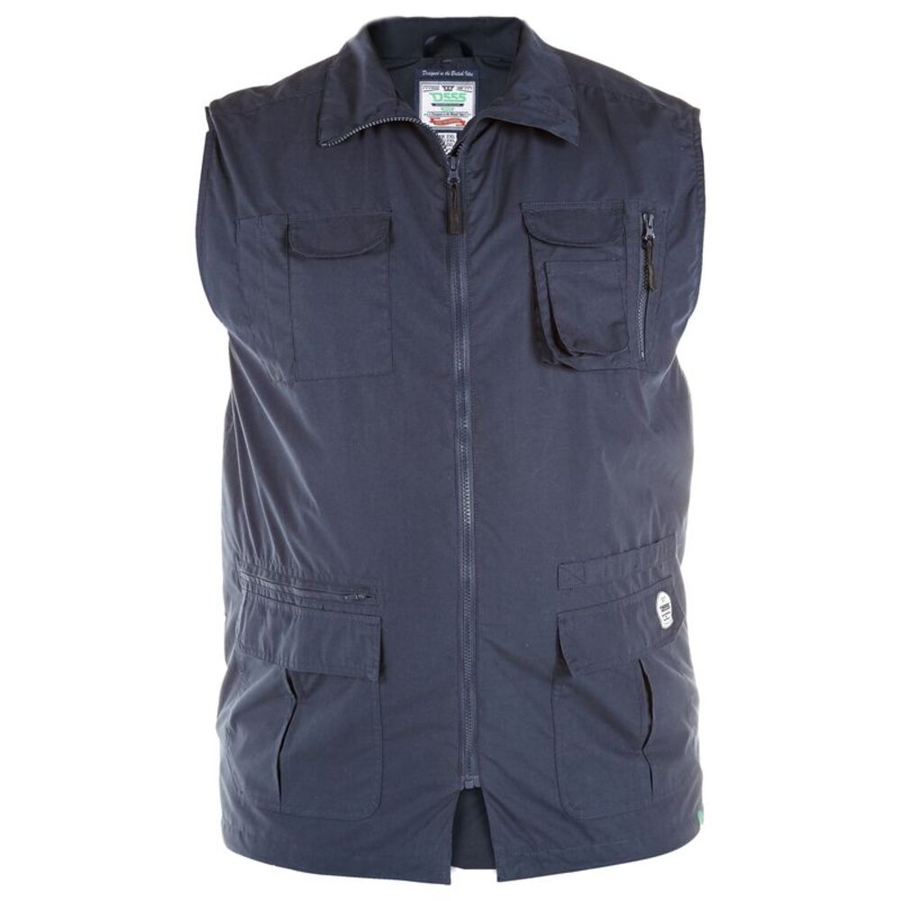 Duke Mens D555 Enzo Multi Pocket Kingsize Hunting Vest / Navy